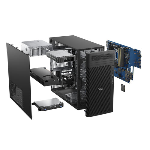 DELL Pro Max FCT2250 T2 Intel Core Ultra 7 265 32 Go DDR5-SDRAM 1 To SSD NVIDIA RTX A1000 Windows 11 Pro Tower PC Noir