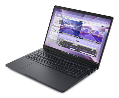 DELL Pro Max 16 MC16250 Intel Core Ultra 7 265H Station de travail mobile 40,6 cm (16") Full HD+ 32 Go DDR5-SDRAM 1 To SSD NVIDIA RTX Pro 2000 Blackwell Wi-Fi 7 (802.11be) Windows 11 Pro Belge Noir