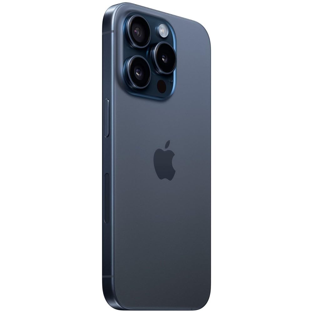Apple iPhone 15 Pro Max, 512GB, Black Titanium - Unlocked (Renewed)