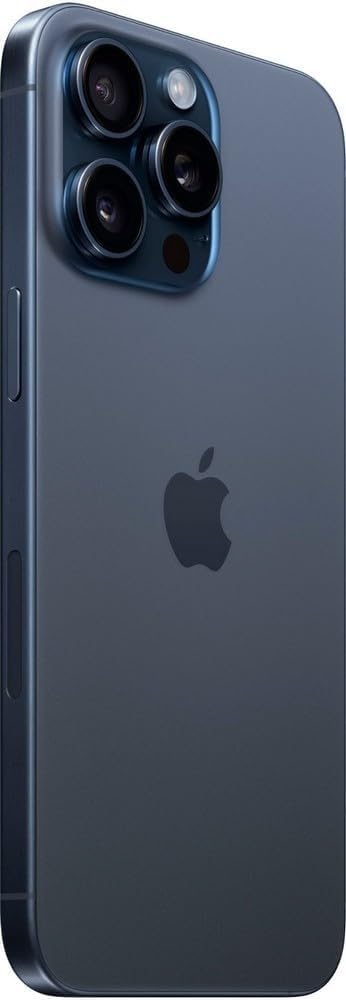 Apple iPhone 15 Pro Max, 512GB, Black Titanium - Unlocked (Renewed)