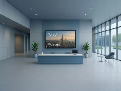 Viewsonic CDE8614-2C Écran d'affichage dynamique Écran plat de signalisation numérique 2,18 m (86") LCD Wifi 500 cd/m² 4K Ultra HD Noir Intégré dans le processeur Android 14 24/7