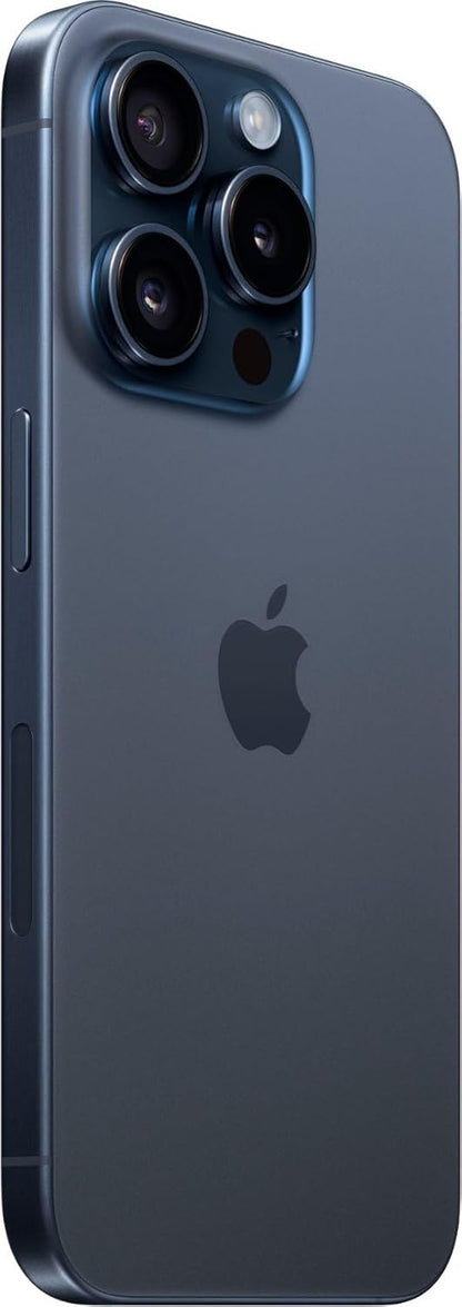 Apple iPhone (Renewed Premium) 15 Pro Max, 256GB, Blue Titanium - Unlocked