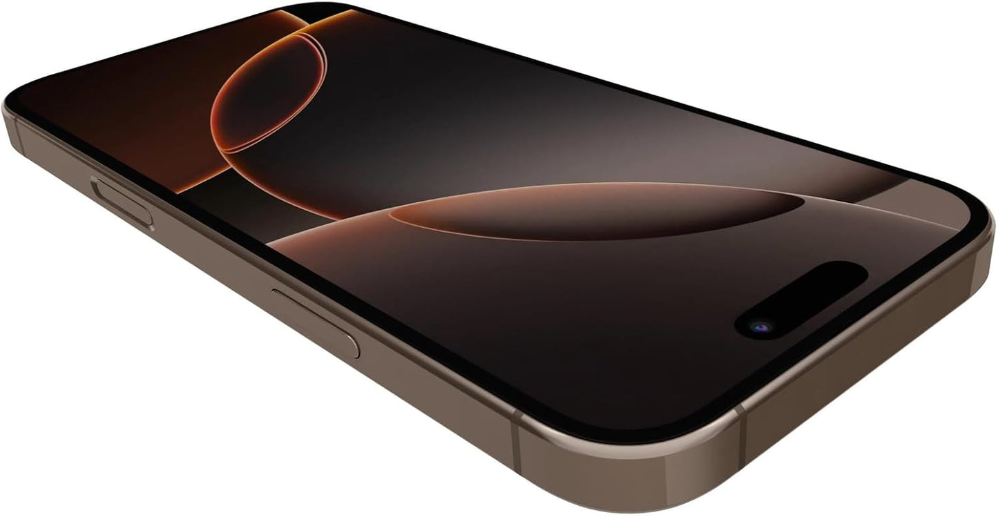 Apple iPhone 16 Pro Max, US Version, 512GB, Desert Titanium - Unlocked (Renewed)