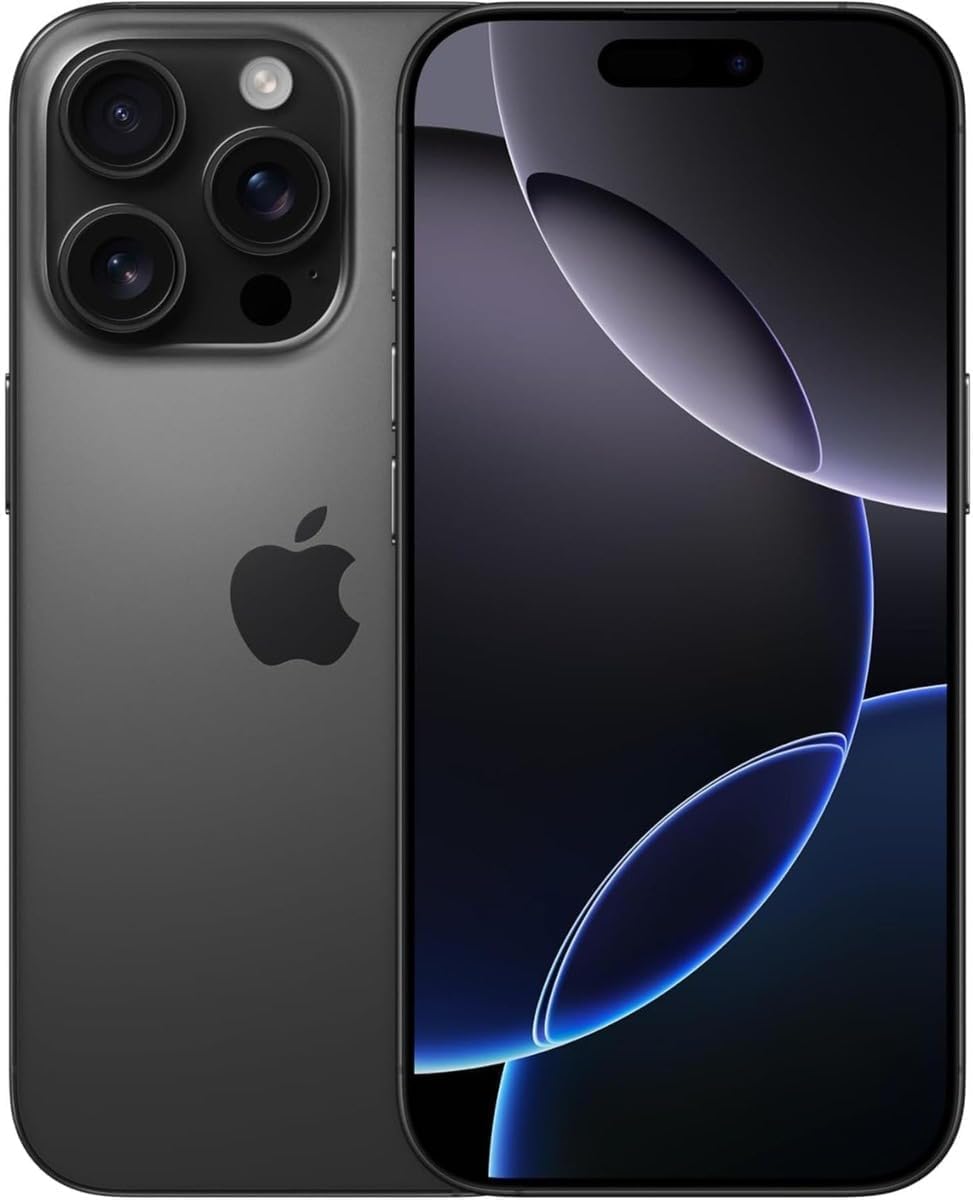 Apple iPhone 16 Pro Max, US Version, 512GB, Desert Titanium - Unlocked (Renewed)