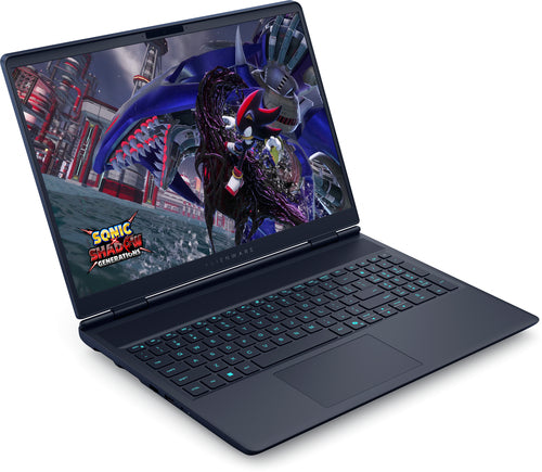 Alienware AC16251 Intel Core Ultra 7 255HX Ordinateur portable 40,6 cm (16") WQXGA 32 Go DDR5-SDRAM 1 To SSD NVIDIA GeForce RTX 5060 Wi-Fi 7 (802.11be) Windows 11 Home US International Indigo