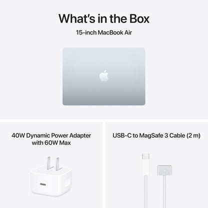 Apple 2026 MacBook Air 15-inch Laptop with M5 chip: Built for AI, 15.3-inch Liquid Retina Display, 24GB Unified Memory, 1TB SSD, 12MP Center Stage Camera, Touch ID, Wi-Fi 7; Starlight