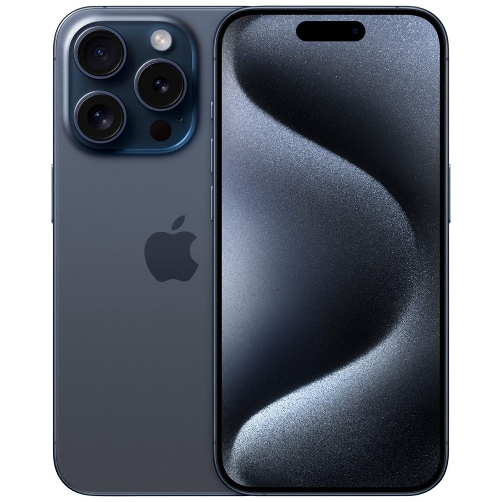 Apple iPhone 15 Pro Max, 512GB, Black Titanium - Unlocked (Renewed)
