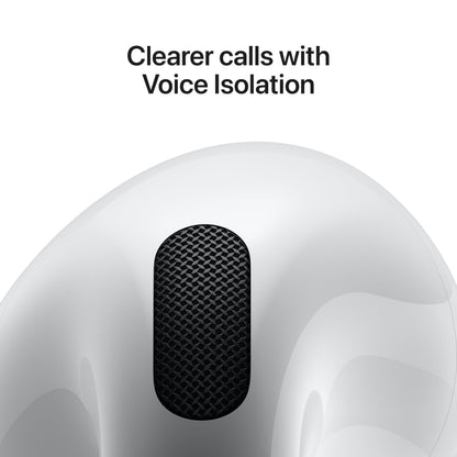 Apple AirPods 4 Wireless Earbuds, Bluetooth Headphones, with Active Noise Cancellation, Adaptive, Transparency Mode, Personalized Spatial Audio, USB-C Charging Case, Wireless Charging, H2 Chip