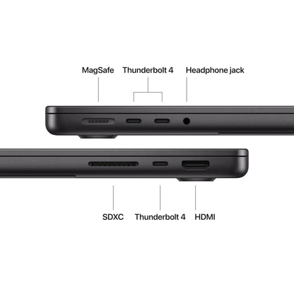 Apple 2025 MacBook Pro Laptop with Apple M5 chip with 10‑core CPU and 10‑core GPU: Built for AI, 14.2-inch Liquid Retina XDR Display, 24GB Unified Memory, 1TB SSD Storage; Space Black