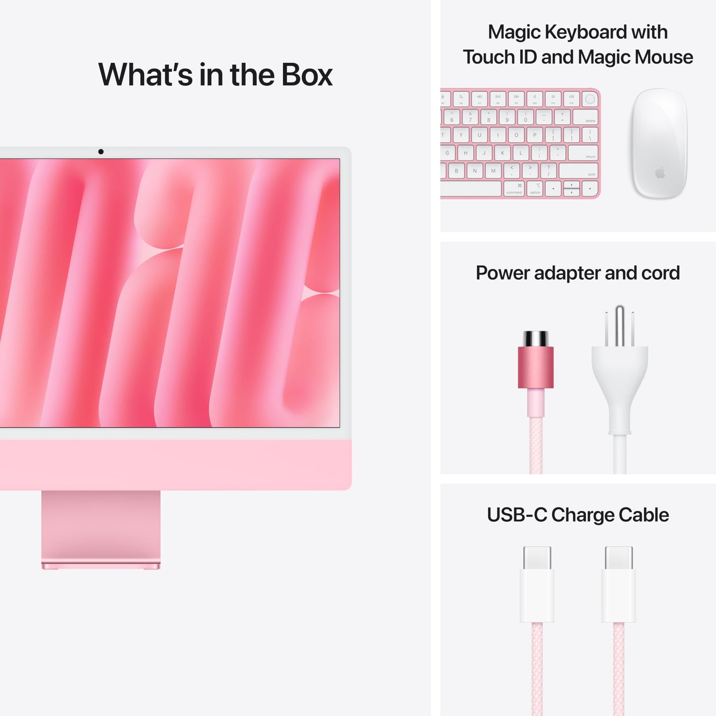 Apple 2024 iMac All-in-One Desktop Computer with M4 chip with 10-core CPU and 10-core GPU: Built for Apple Intelligence, 24-inch Retina Display, 16GB Unified Memory, 512GB SSD Storage; Blue
