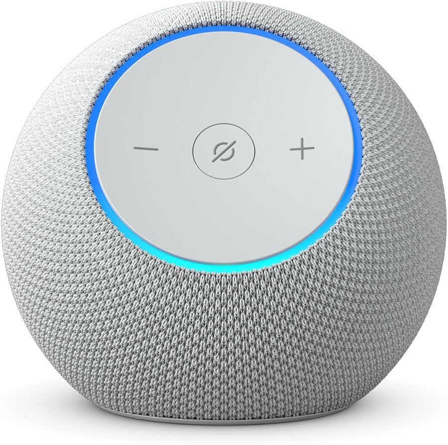 Amazon Echo Dot Max (newest model), Alexa speaker with room-filling sound and nearly 3x bass, Great for living rooms and medium-sized spaces, Designed for Alexa+, Graphite