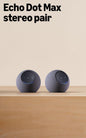 Amazon Echo Dot Max (newest model), Alexa speaker with room-filling sound and nearly 3x bass, Great for living rooms and medium-sized spaces, Designed for Alexa+, Graphite