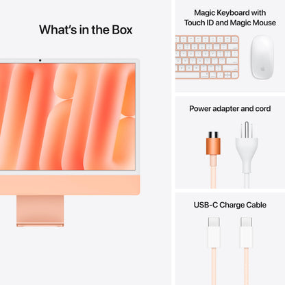 Apple 2024 iMac All-in-One Desktop Computer with M4 chip with 10-core CPU and 10-core GPU: Built for Apple Intelligence, 24-inch Retina Display, 16GB Unified Memory, 512GB SSD Storage; Blue