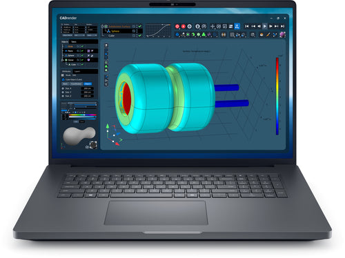 DELL Pro Max 18 Plus MB18250 Intel Core Ultra 9 285HX Station de travail mobile 45,7 cm (18") Quad HD+ 64 Go DDR5-SDRAM 1 To SSD NVIDIA RTX PRO 3000 Blackwell Wi-Fi 7 (802.11be) Windows 11 Pro Belge Noir