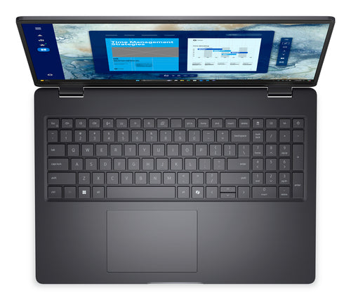 DELL Pro 16 PC16250 Intel Core 5 120U Ordinateur portable 40,6 cm (16") Full HD+ 16 Go DDR5-SDRAM 512 Go SSD Wi-Fi 6E (802.11ax) Windows 11 Pro Anglais Noir