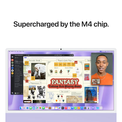 Apple 2024 iMac All-in-One Desktop Computer with M4 chip with 10-core CPU and 10-core GPU: Built for Apple Intelligence, 24-inch Retina Display, 16GB Unified Memory, 512GB SSD Storage; Blue
