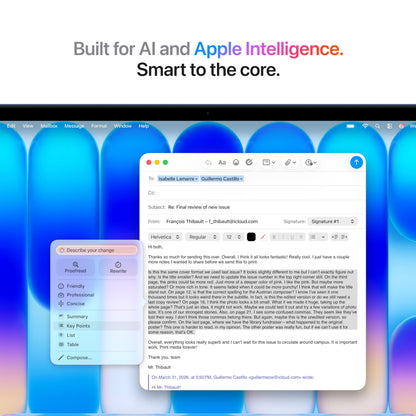 Apple 2026 MacBook Neo 13-inch Laptop with A18 Pro chip: Built for AI and Apple Intelligence, Liquid Retina Display, 8GB Unified Memory, 512GB SSD Storage, 1080p FaceTime HD Camera, Touch ID; Indigo