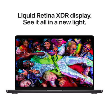 Apple 2025 MacBook Pro Laptop with Apple M5 chip with 10‑core CPU and 10‑core GPU: Built for AI, 14.2-inch Liquid Retina XDR Display, 24GB Unified Memory, 1TB SSD Storage; Space Black