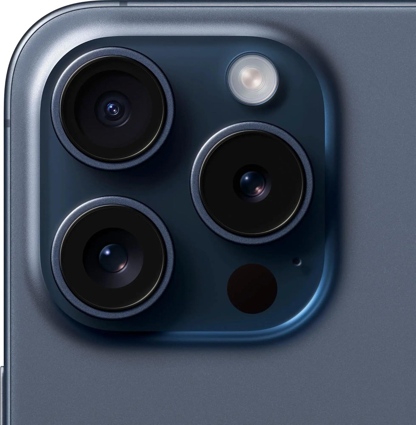 Apple iPhone (Renewed Premium) 15 Pro Max, 256GB, Blue Titanium - Unlocked