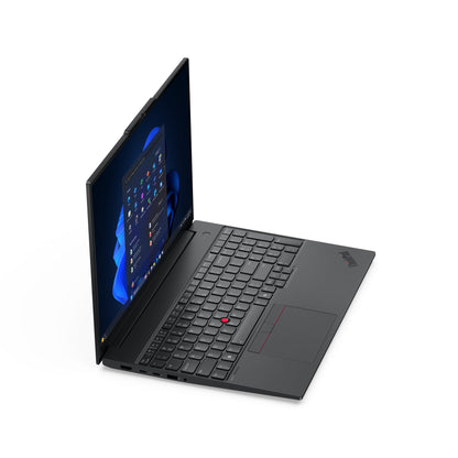 Lenovo ThinkPad E16 Gen 3 (Intel) Intel Core Ultra 5 225U Ordinateur portable 40,6 cm (16") WUXGA 16 Go DDR5-SDRAM 512 Go SSD Wi-Fi 6E (802.11ax) Windows 11 Pro Anglais Noir
