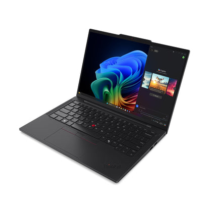 Lenovo ThinkPad T14s Gen 6 (Intel) Copilot+ PC Intel Core Ultra 5 228V Ordinateur portable 35,6 cm (14") WUXGA 32 Go LPDDR5x-SDRAM 512 Go SSD Wi-Fi 7 (802.11be) Windows 11 Pro Belge Noir