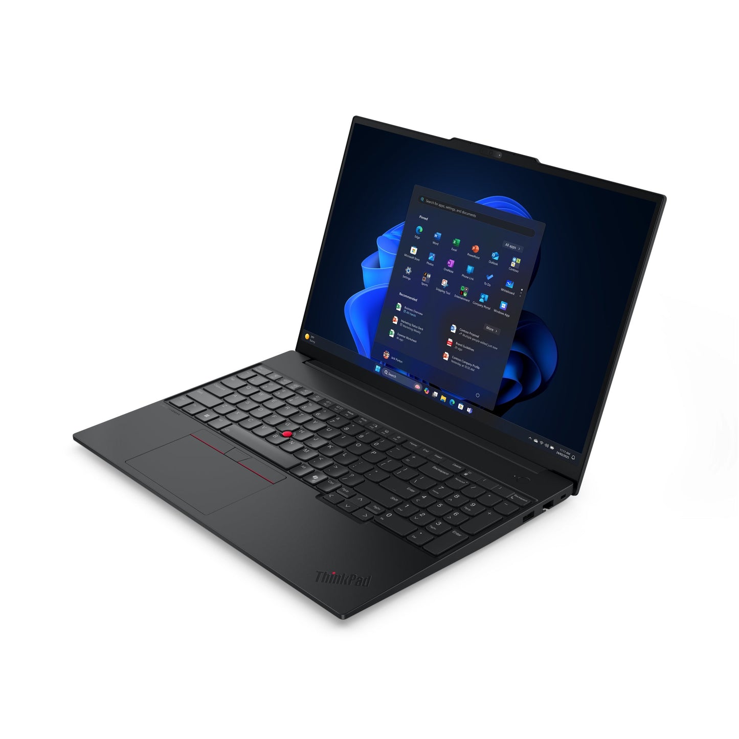 Lenovo ThinkPad E16 Gen 3 (Intel) Intel Core Ultra 5 225U Ordinateur portable 40,6 cm (16") WUXGA 16 Go DDR5-SDRAM 512 Go SSD Wi-Fi 6E (802.11ax) Windows 11 Pro Anglais Noir