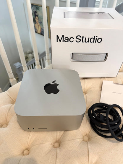 Apple Mac Studio M2 Ultra 128GB RAM 1TB SSD 24-Core CPU 60-Core GPU + AppleCare+