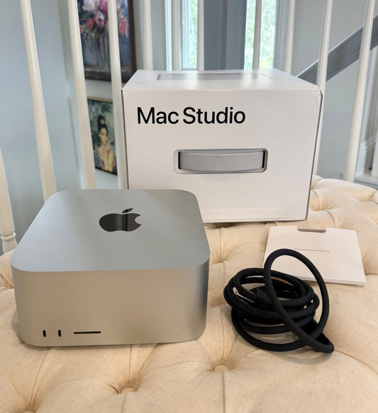 Apple Mac Studio M2 Ultra 128GB RAM 1TB SSD 24-Core CPU 60-Core GPU + AppleCare+