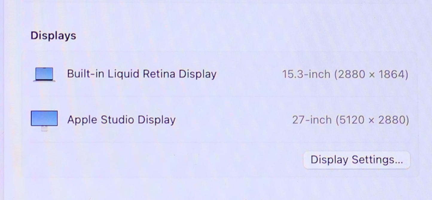 Apple Studio Display 5K Retina 27" MK0U3LL/A - Standard Tilt Stand