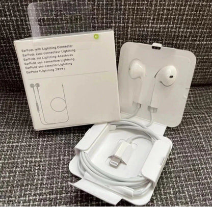Original Apple Earphones For iPhone 8 X 12 13 11 14 PRO Max Headphones