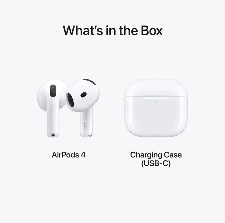 (Sealed) AirPod 4 with USB-C Charging Case 4th Gen White ANC